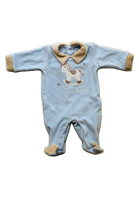 Tutina Neonato in ciniglia LES JOLIES
