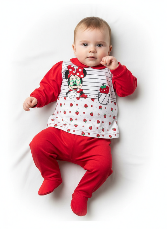 Completo Neonata in cotone Disney ELLEPI