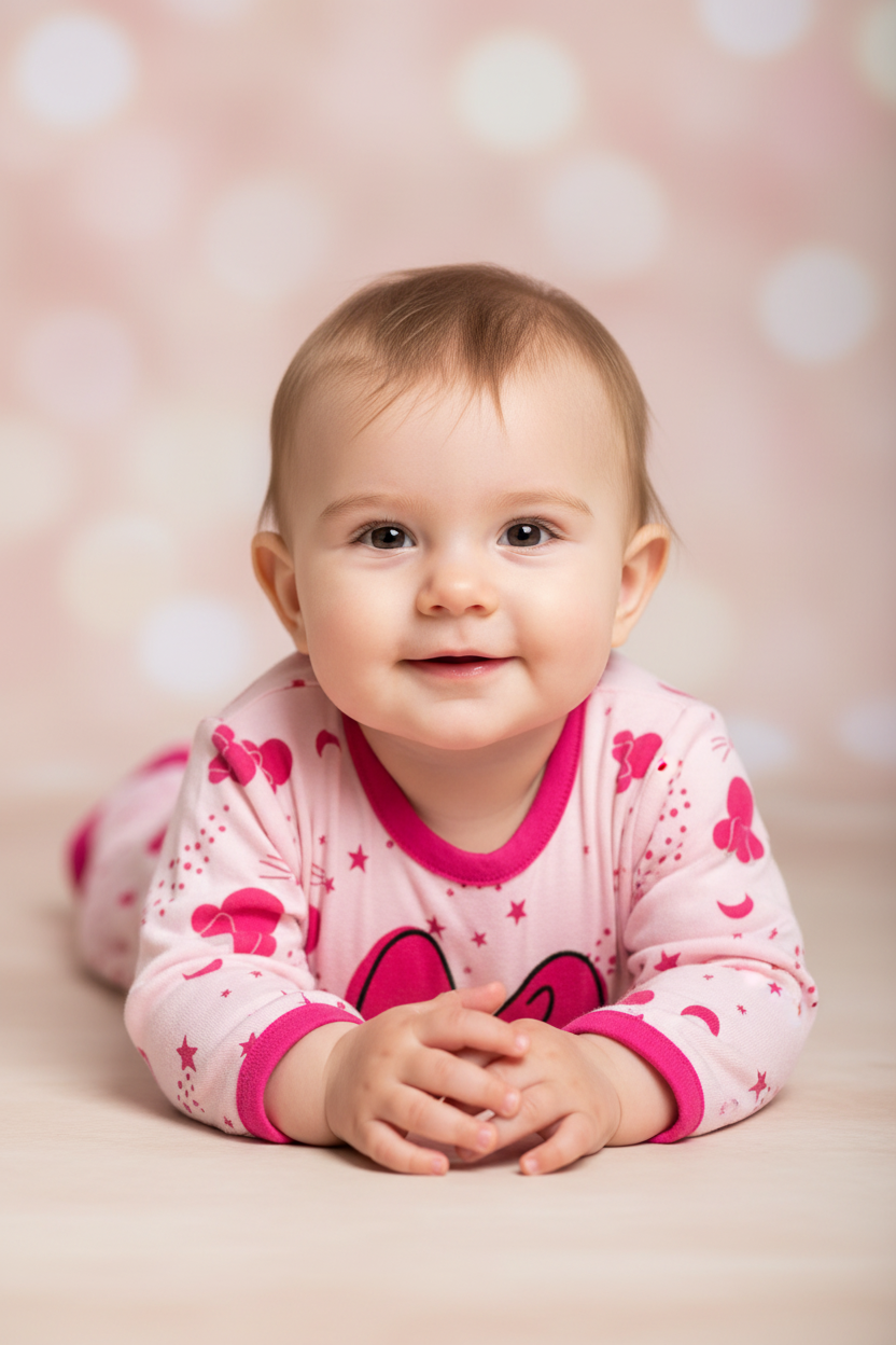Tutina Neonata in jersey di cotone DISNEY BABY - Taglie 1/3 e 3/6 mesi