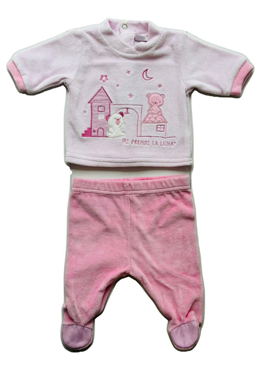 Completo Neonata in ciniglia ELLEPI