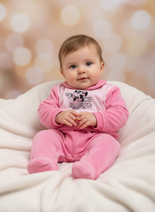Tutina Neonata in ciniglia Disney ELLEPI