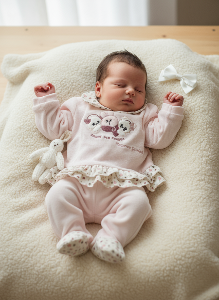 Completo Neonata in ciniglia NAZARENO GABRIELLI