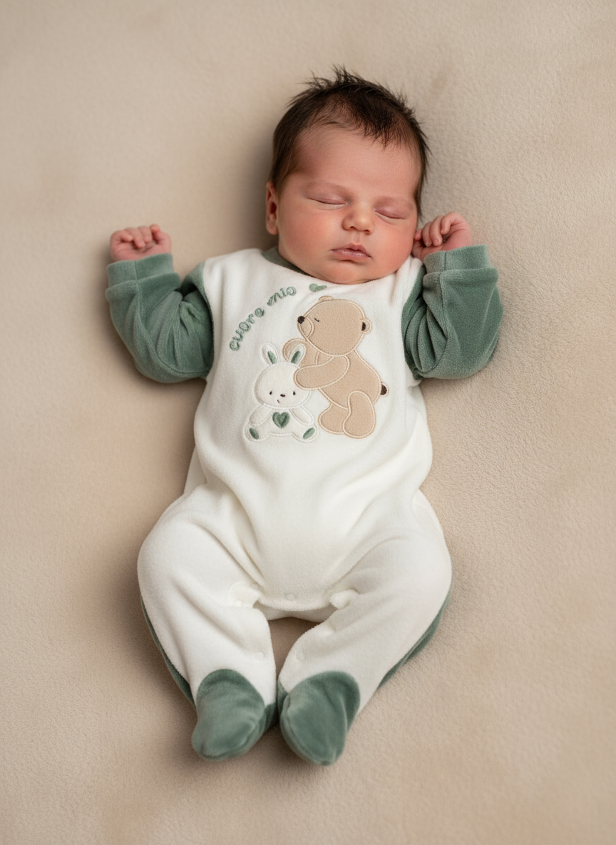 Tutina Baby in ciniglia NAZARENO GABRIELLI