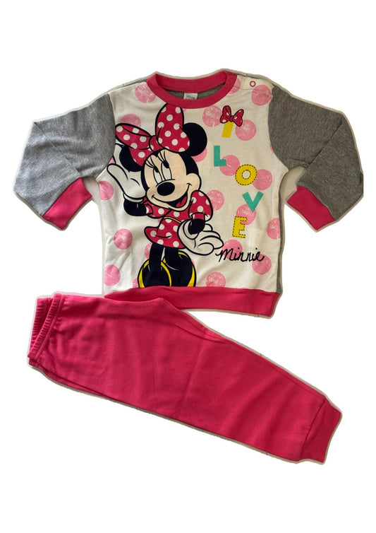 Pigiama Neonata in cotone interlock Disney ELLEPI