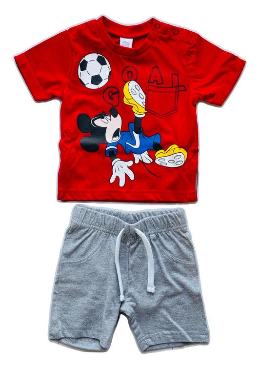 Completino Neonato corto Jersey 100% Cotone DISNEY
