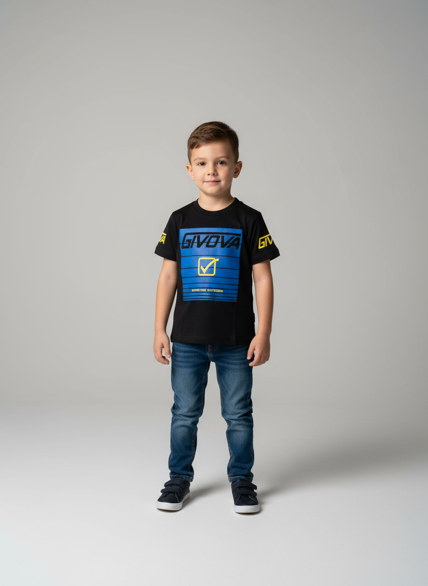 T-Shirt Bambino manica corta GIVOVA