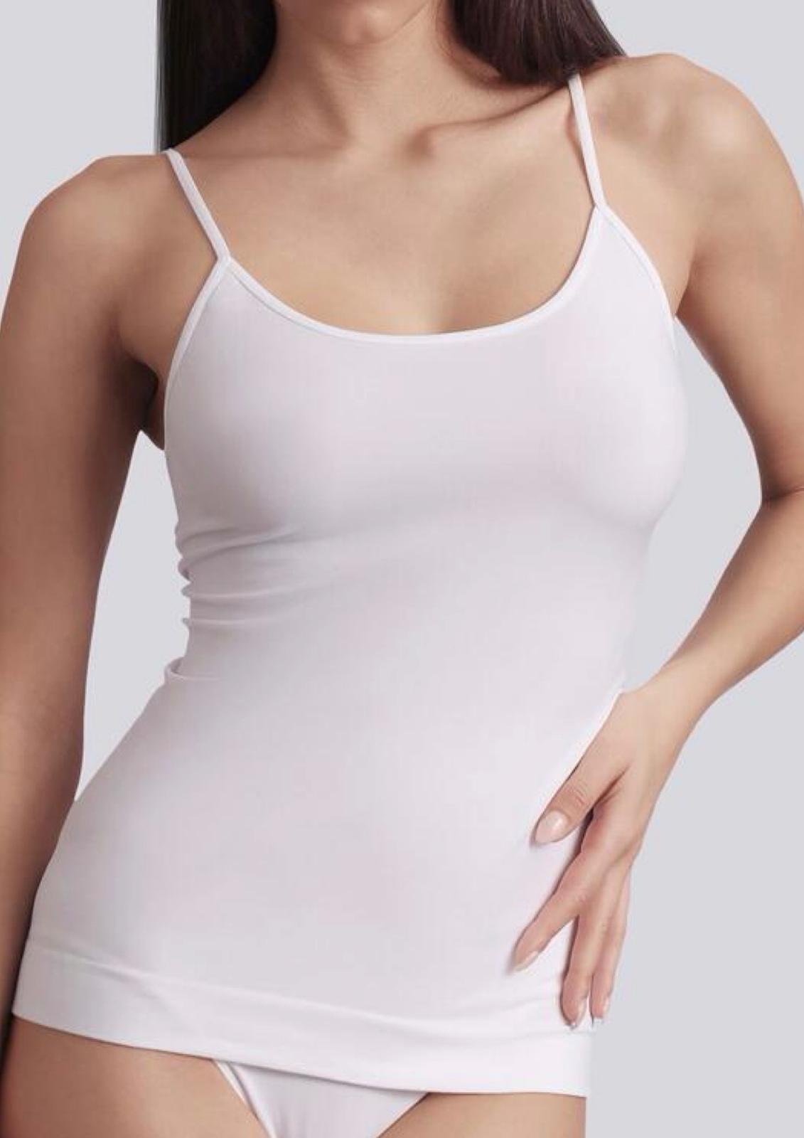 Canotta Donna spallina stretta in microfibra BELLISSIMA