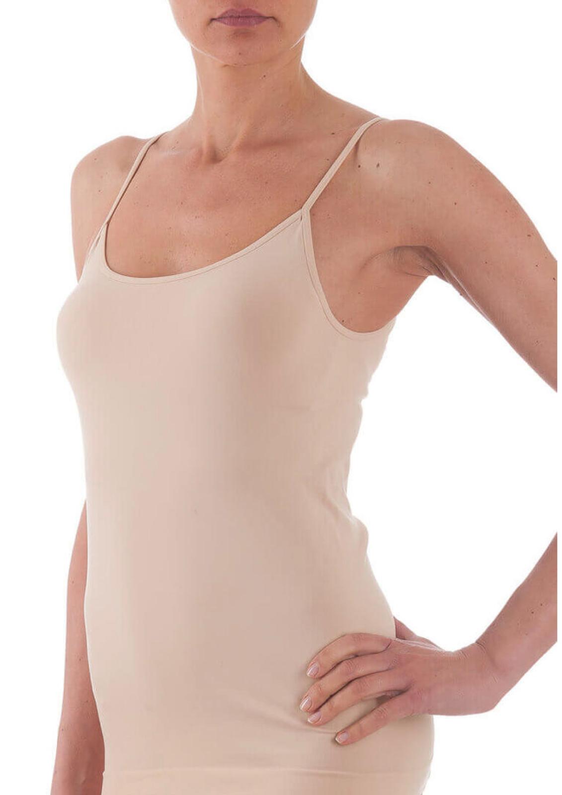 Canotta Donna spallina stretta in microfibra BELLISSIMA