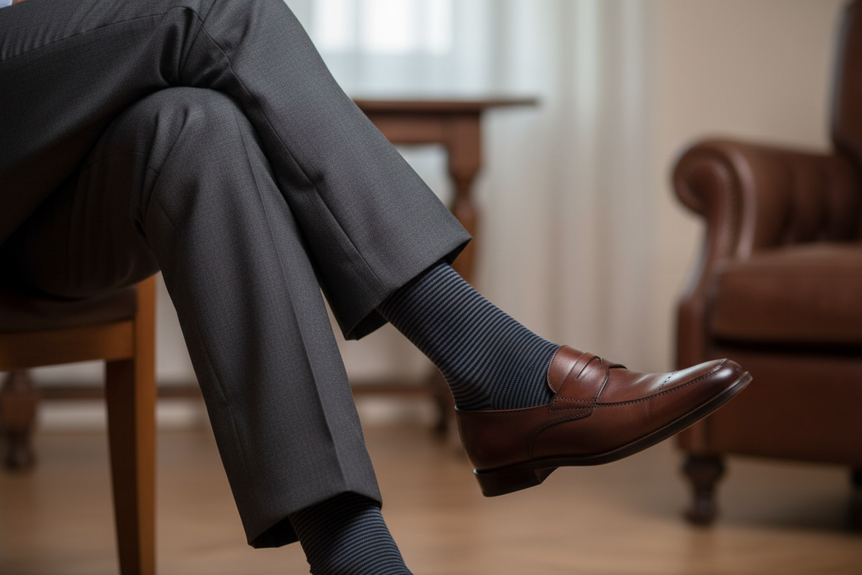 Calza Uomo Corta in cotone mercerizzato linea Fantasy Collection - ENRICO COVERI