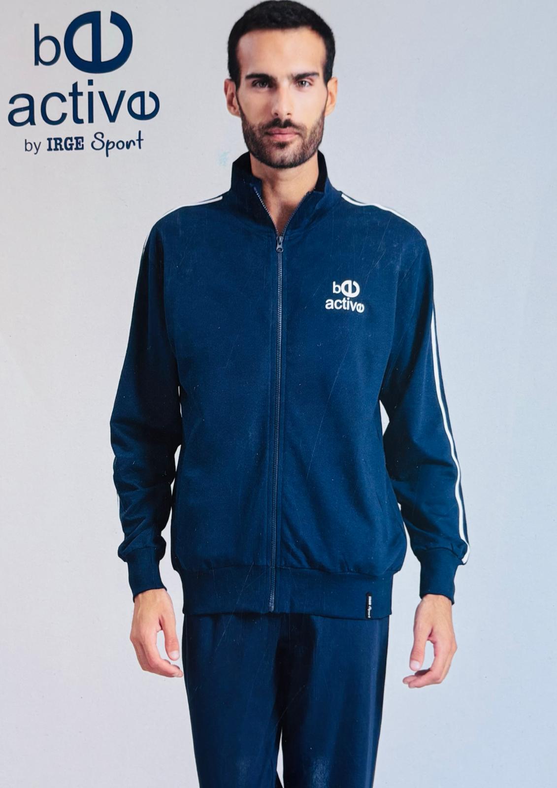 Tuta Uomo Zip Garzata IRGE Sport