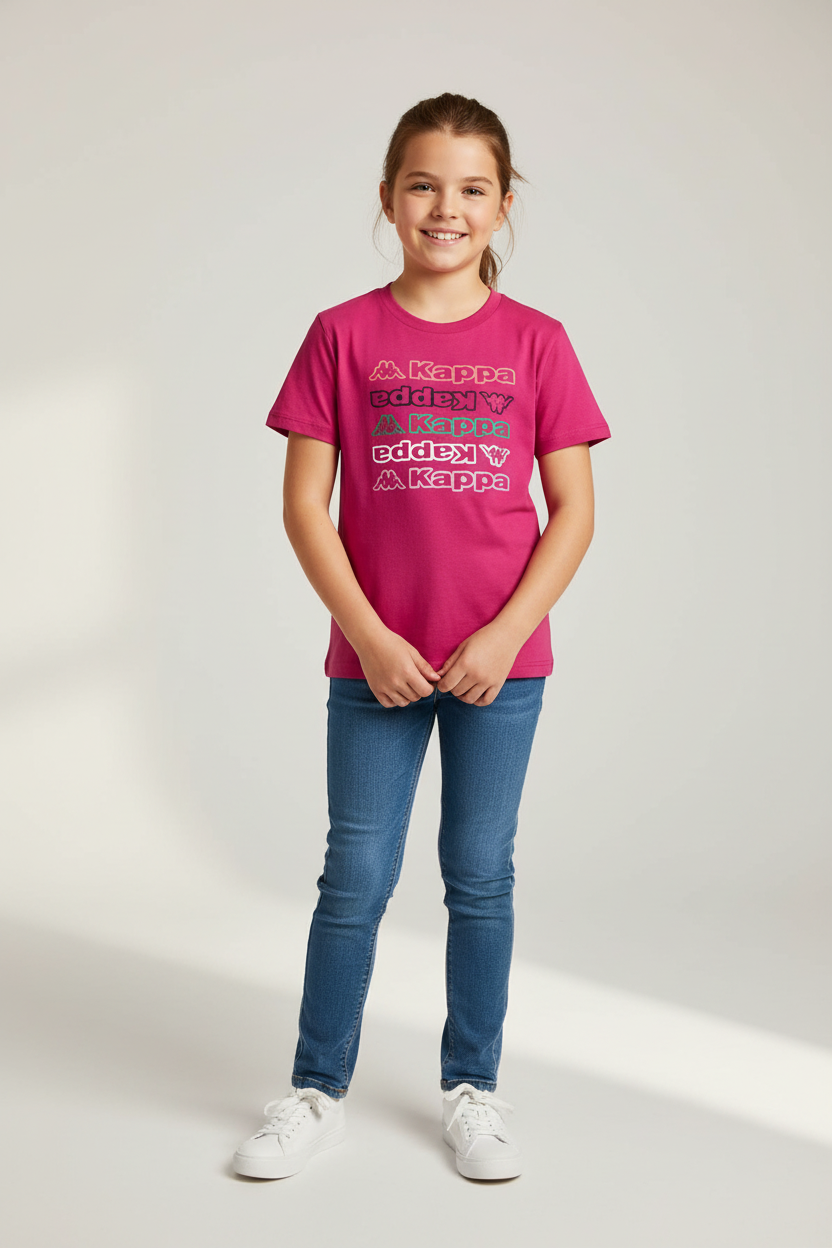 T-Shirt Ragazza manica corta KAPPA