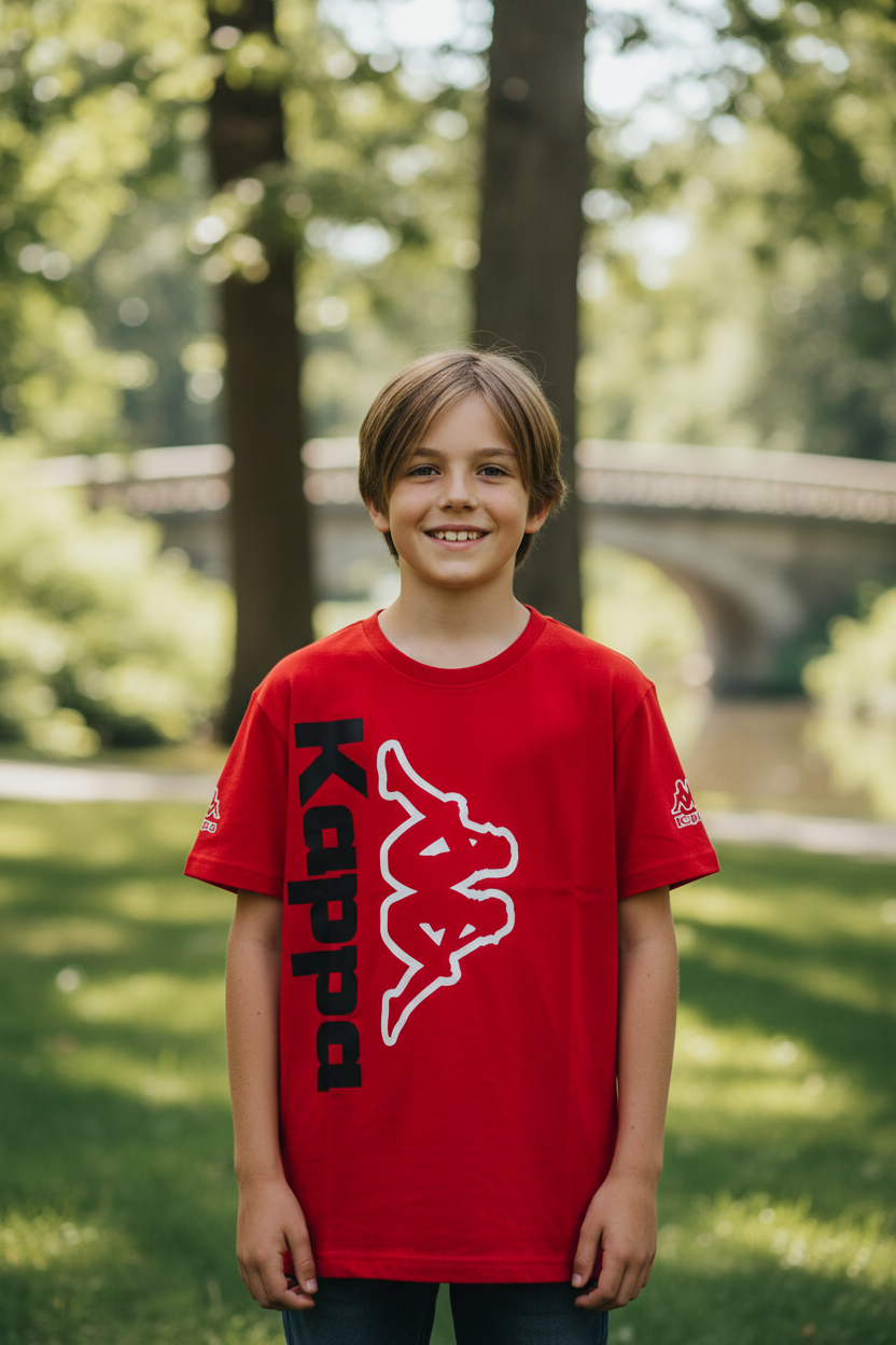 T-Shirt Ragazzo manica corta KAPPA - Taglia 10 e 16 anni