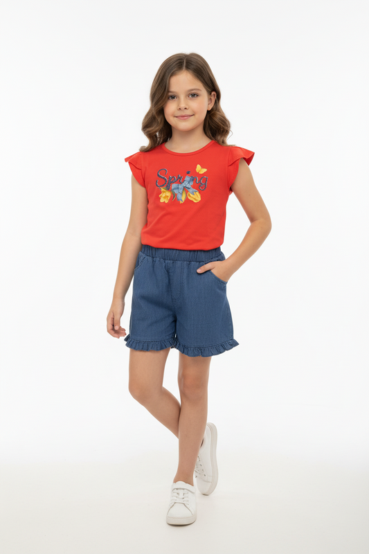 Completo bambina "Spring" MISS IMAGE