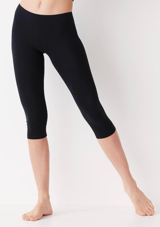 Leggins corto pinocchietto in cotone bielastico PEPENERO
