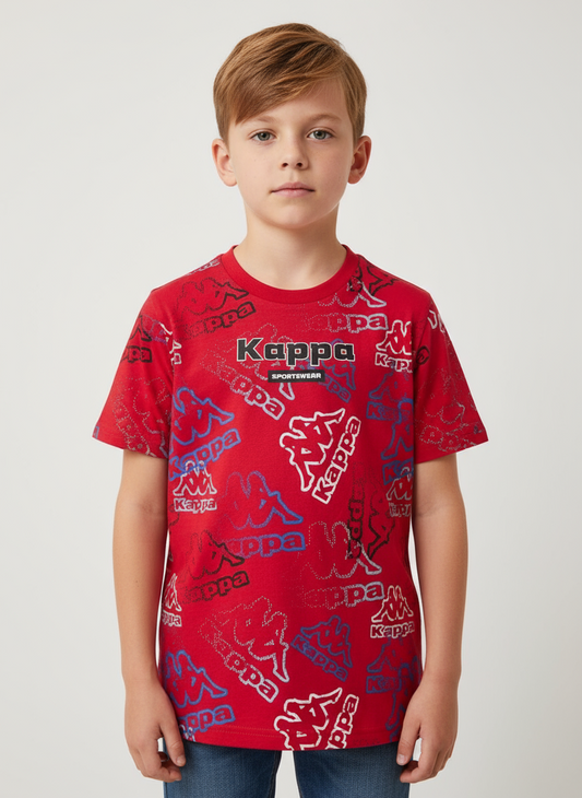 T-Shirt Bambino manica corta KAPPA - Taglia 8 anni