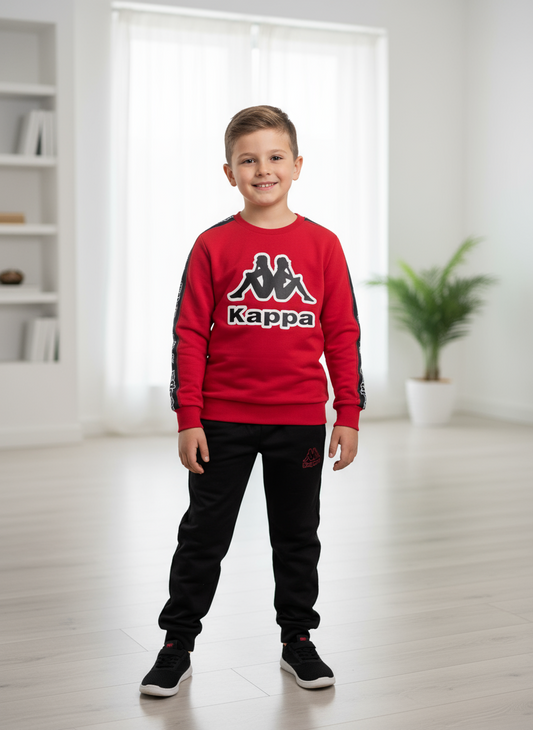 Tuta Bambino in felpa di cotone KAPPA Taglia 8 anni