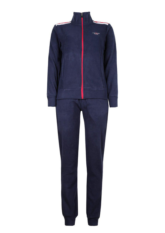 Tuta da donna in pile con zip SCUOLA NAUTICA ITALIANA