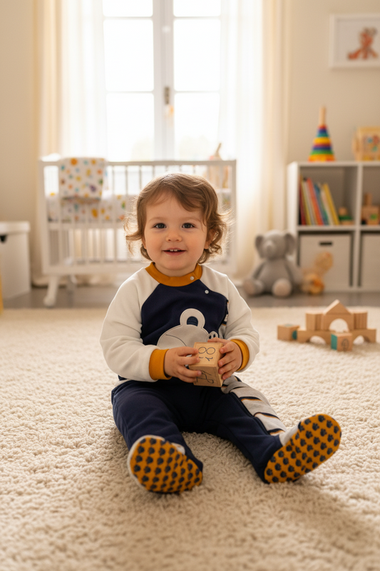 Pigiamone in felpa NAZARENO GABRIELLI - Taglia 36 mesi