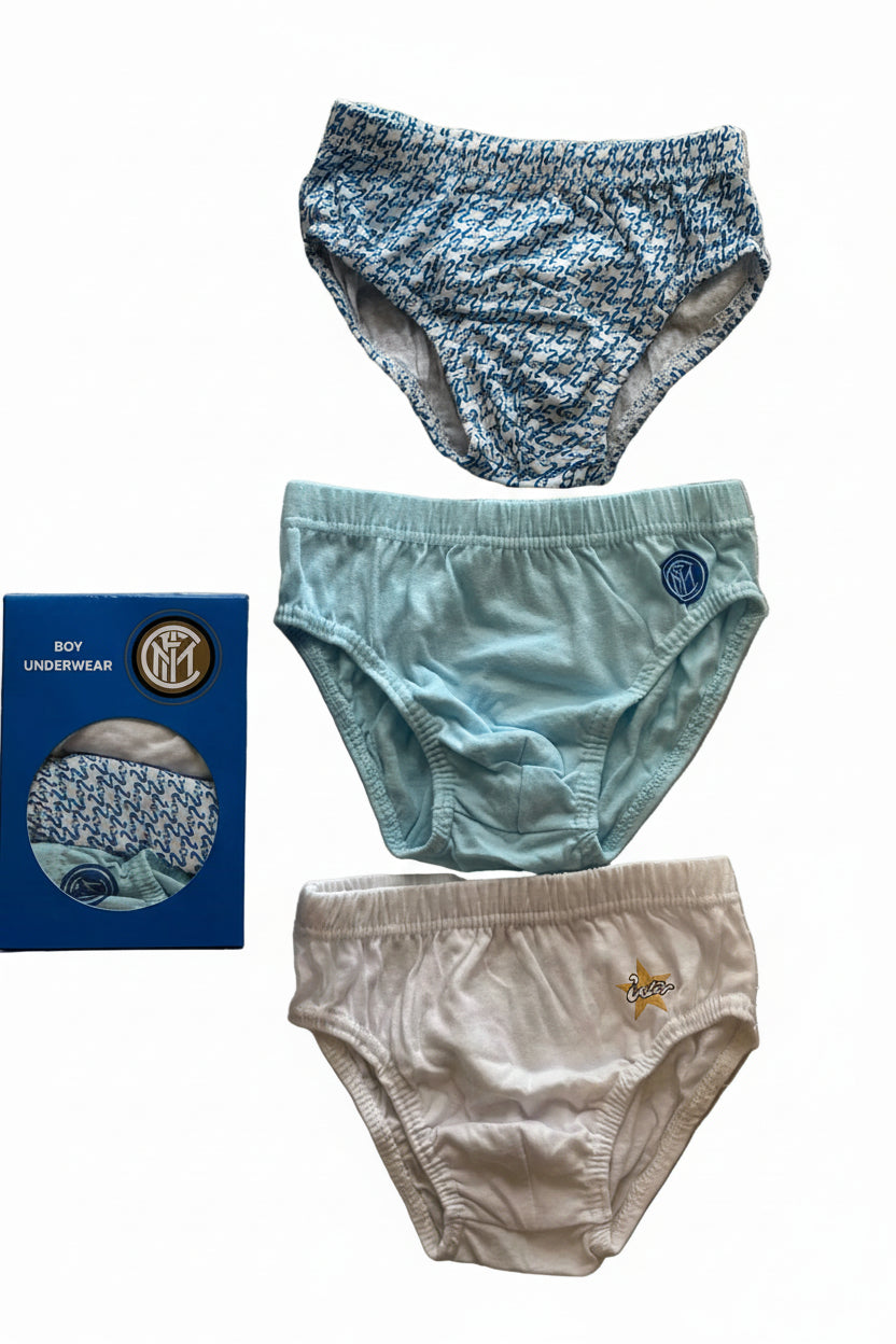 Tripack Slip Bambino Squadra INTER