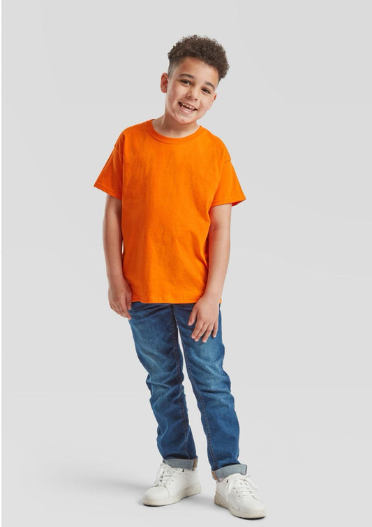T-shirt manica corta Valueweight Arancione T FRUIT OF THE LOOM