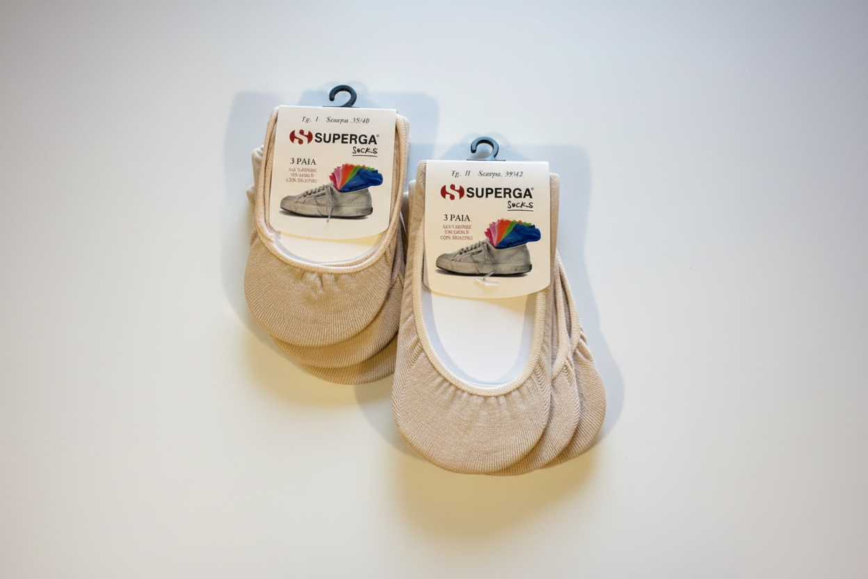 Salvapiede invisibile Unisex con silicone - SUPERGA