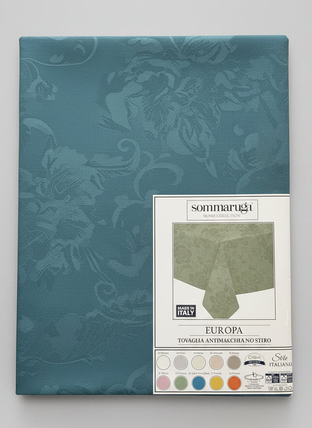 Tovaglia 6 posti antimacchia modello Europa - SOMMARUGA Home Collection