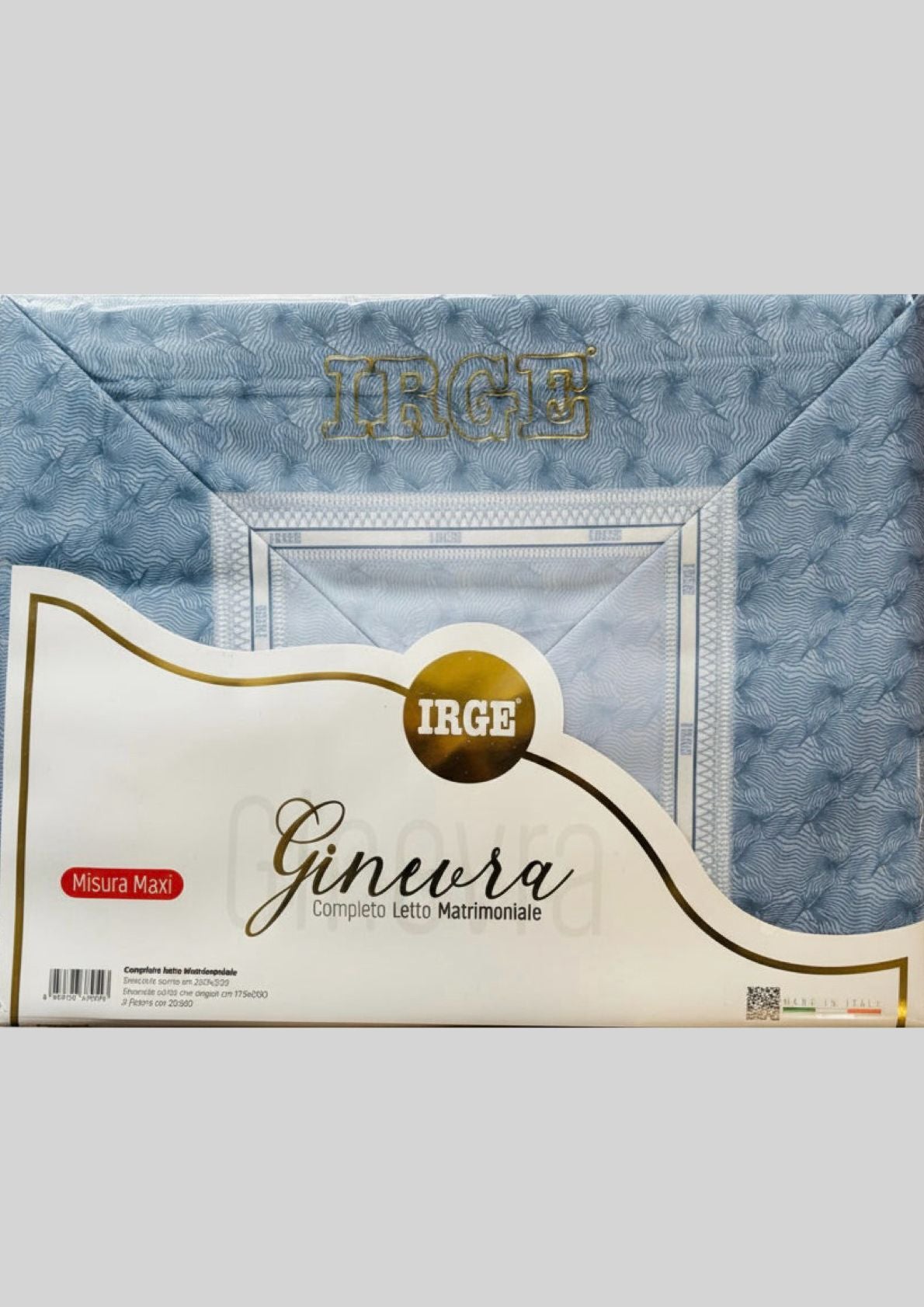 Completo Letto 2 piazze Misure Maxi - Linea Ginevra IRGE