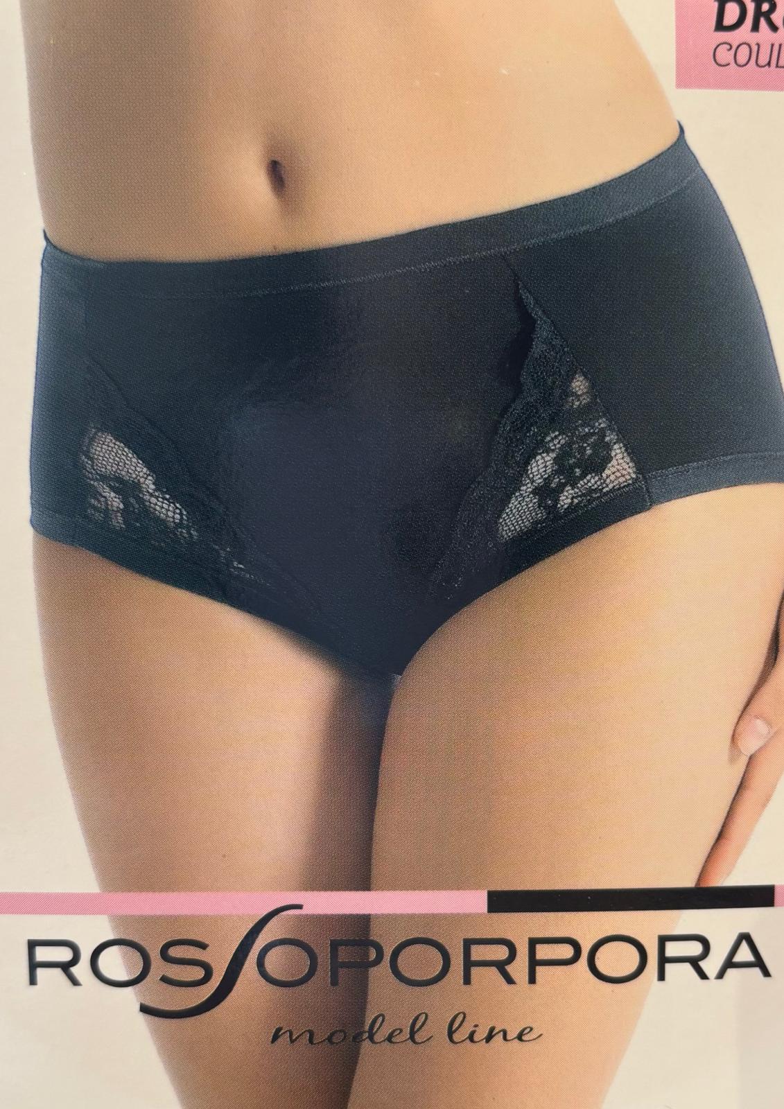 Culotte Donna in Cotone e Pizzo ROSSOPORPORA Art. DR632 dettaglio confezione