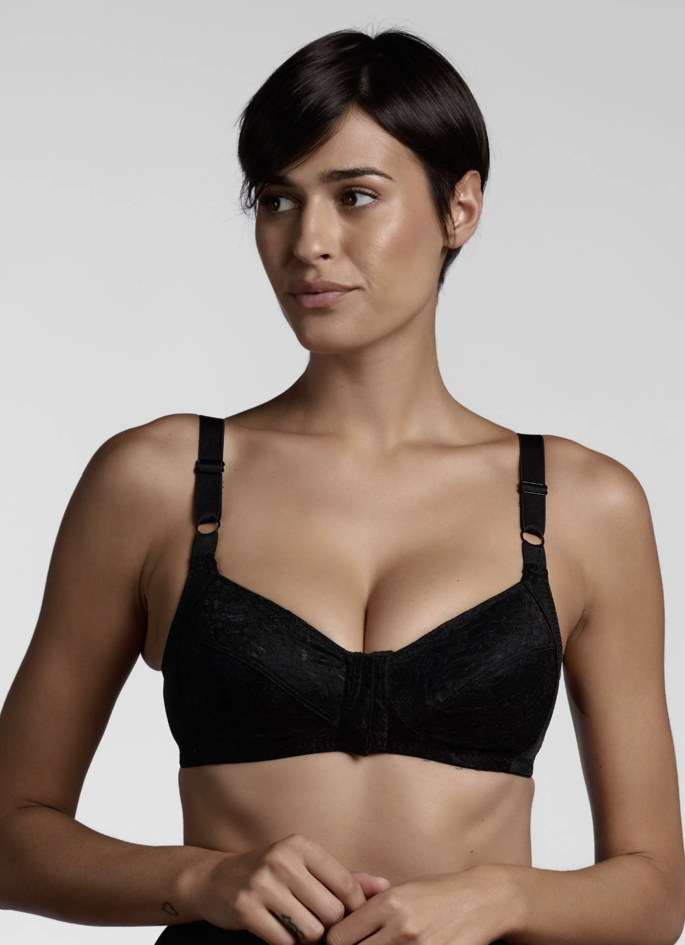 Reggiseno senza ferretto con Apertura Frontale Adele Classic - LEPEL