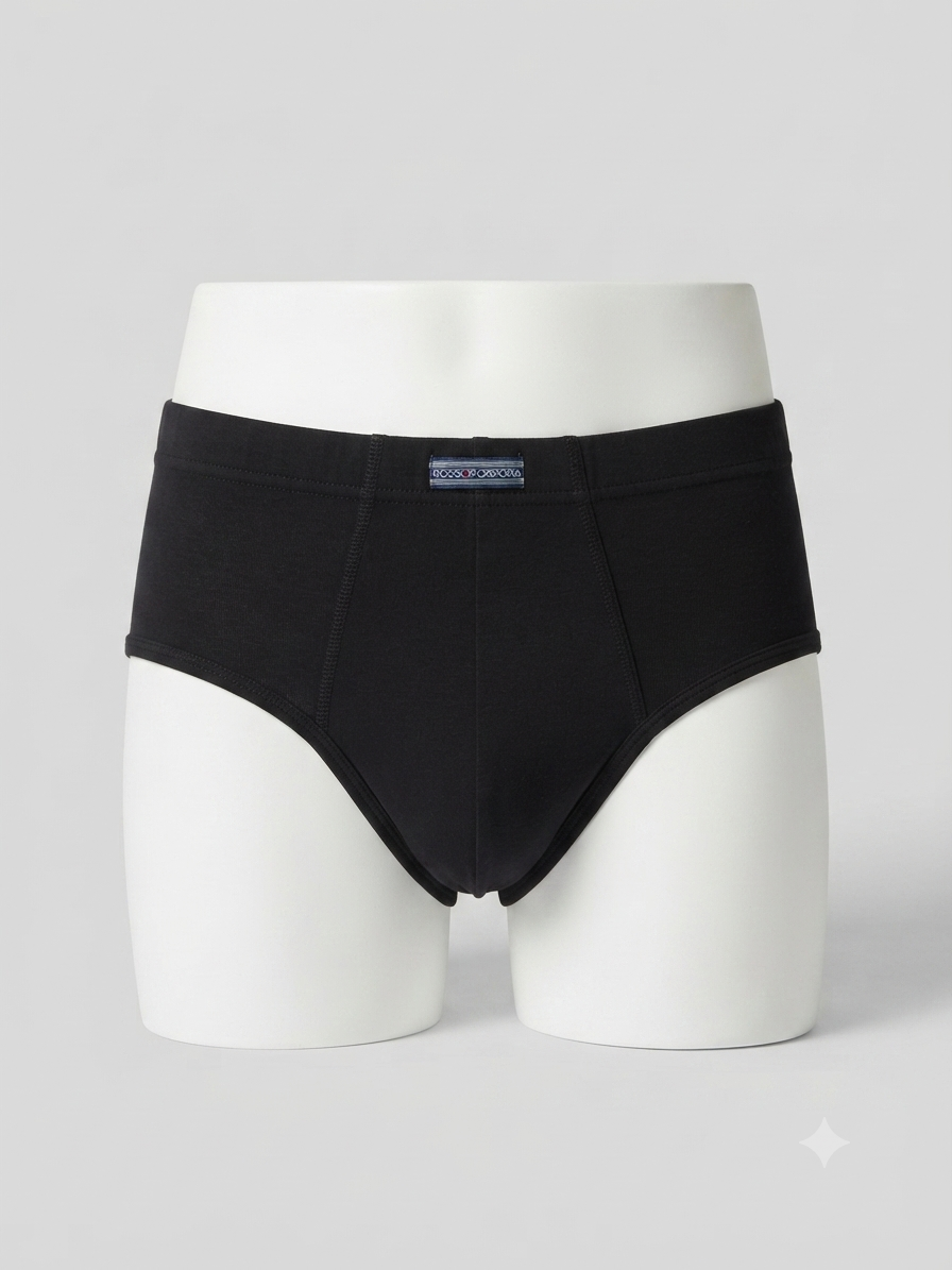 Slip Uomo taglie comode calibrate in cotone elasticizzato - ROSSOPORPORA