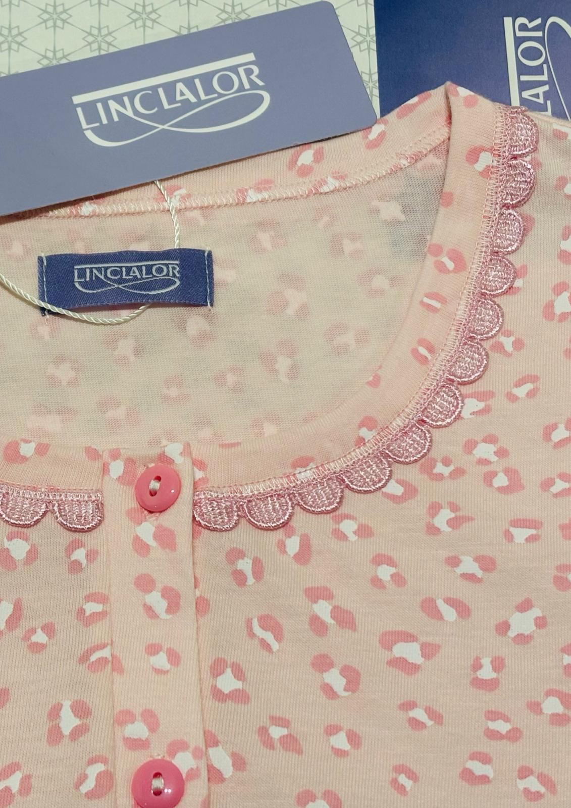 Pigiama donna jersey di cotone stampato LINCLALOR - Taglia 48