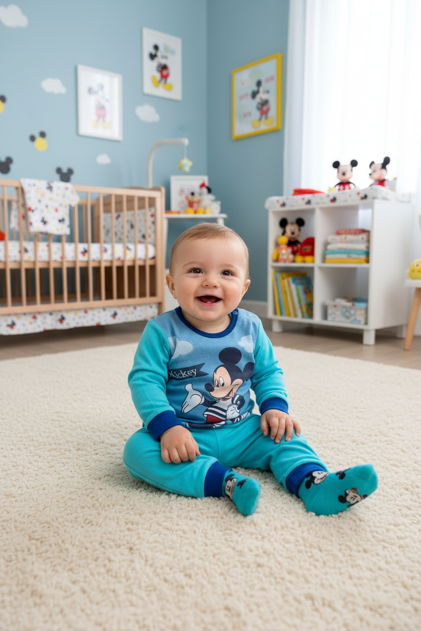 Pigiama Neonato in cotone interlock DISNEY Baby - Taglia 12 mesi
