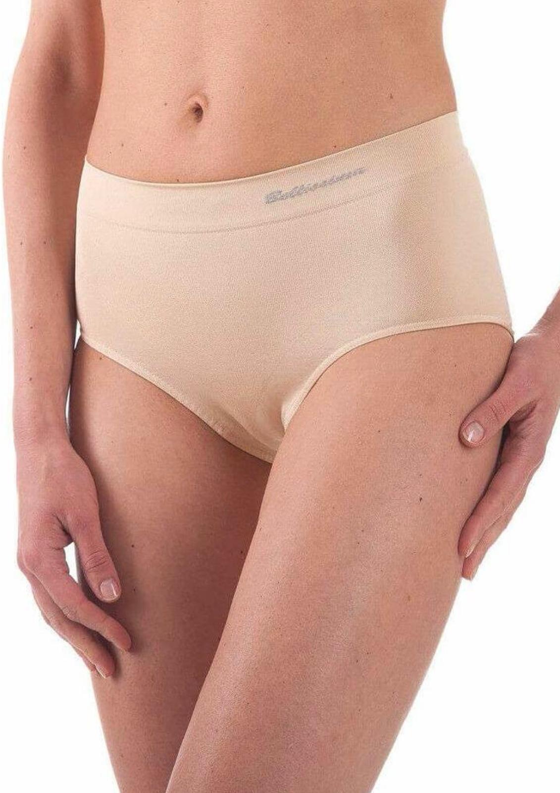 Slip guaina vita alta in microfibra contenitiva senza cuciture 020  BELLISSIMA nudo