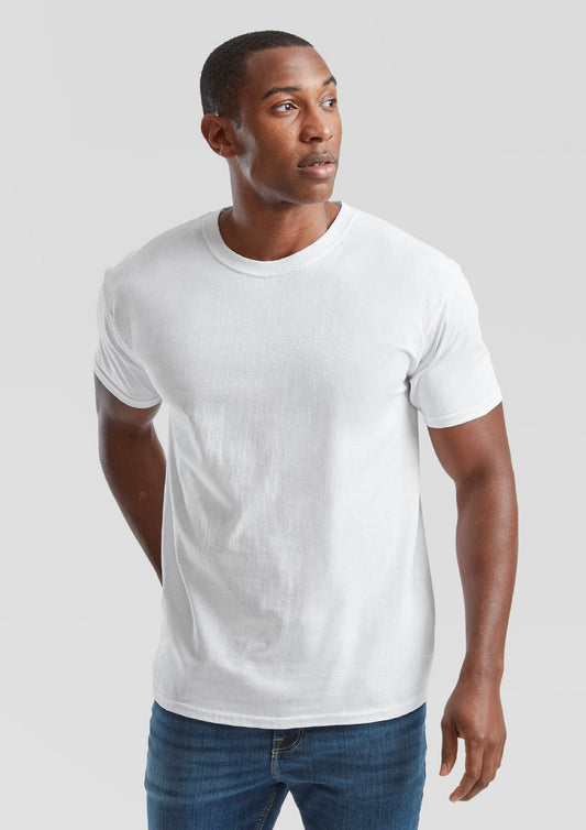 T-shirt manica corta taglia calibrata Bianco Valueweight FRUIT OF THE LOOM