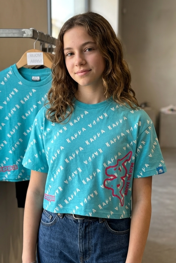 T-Shirt Ragazza maniche corte KAPPA